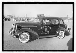 Boston Police Safety Education car