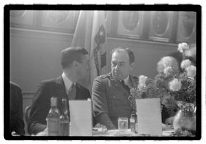 Gov. Ely reception, Rev. Mr. Lang