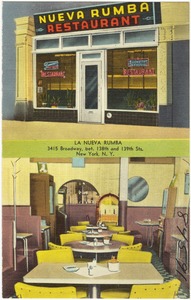 La Nueva Rumba, 3415 Broadway, bet. 138th and 139th Sts., New York, N. Y.