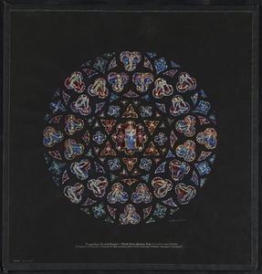 Suggestion for enrichment of Great Rose window, Holy Cross Cathedral, Boston