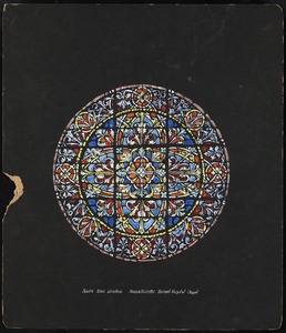 South rose window, Massachusetts General Hospital chapel