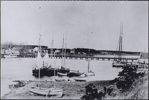 View of Bass River with bridge