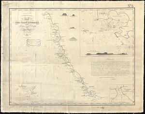 Chart of the west coast of Sumatra between Rigas and Diah from actual survey
