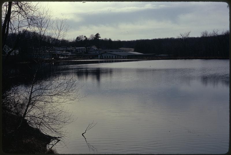 Reprocessed wool mill across Bush Pond "Buckley & Mann Co." Digital
