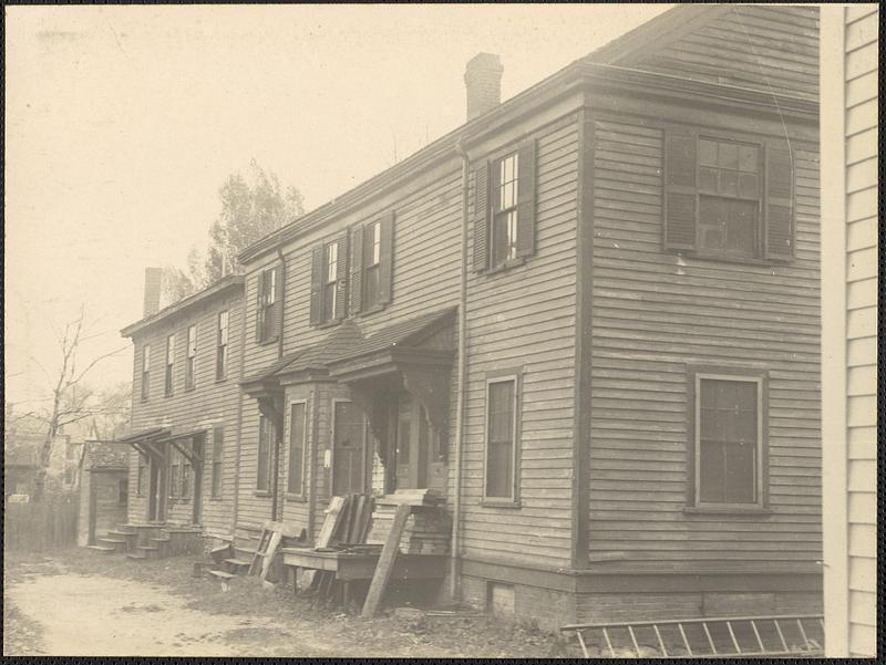 Shops on Cherry Court, Newton, c. 1925