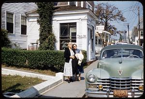 Phil Lombardi & mother, Provincetown