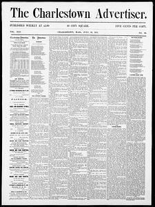 Charlestown Advertiser, July 22, 1871