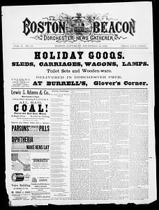 The Boston Beacon and Dorchester News Gatherer, December 22, 1883