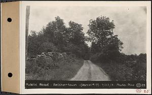 Contract No. 21, Portion of Ware-Belchertown Highway, Ware and Belchertown, public road, Plan No. S-2, Belchertown, Mass., Jul. 22, 1931