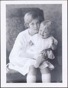 Bertha Waite (Markland) and Shirley Anne Waite
