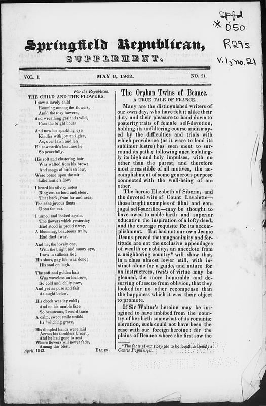 Springfield Republican Digital Commonwealth