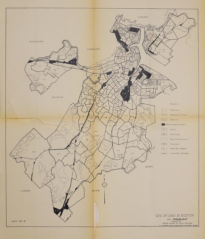 Use of land in Boston