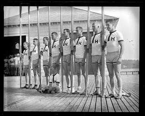 Harvard sculling team