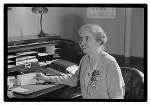 Mrs. Hilda Quirk, Boston Registrar of Vital Statistics
