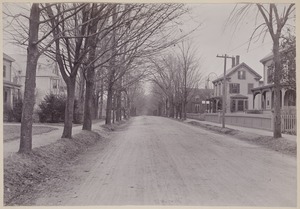 Photograph Album of the Newell Family of Newton, Massachusetts - Webster Street, West Newton, Mass. -