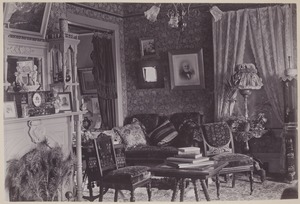 Photograph Album of the Newell Family of Newton, Massachusetts - Our Parlor -