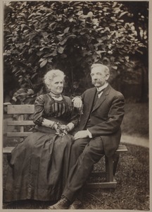 Photograph Album of the Newell Family of Newton, Massachusetts - Clara Ella Plimpton Newell and George Franklin Newell -