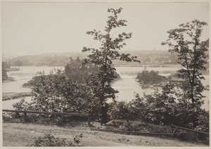 Photograph Album of the Newell Family of Newton, Massachusetts - Turner's Falls on the Connecticut River -