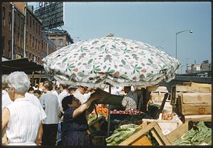 View of outdoor market