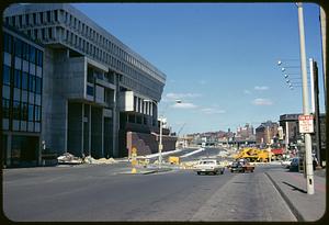 Boston City Hall and the new Congress Street