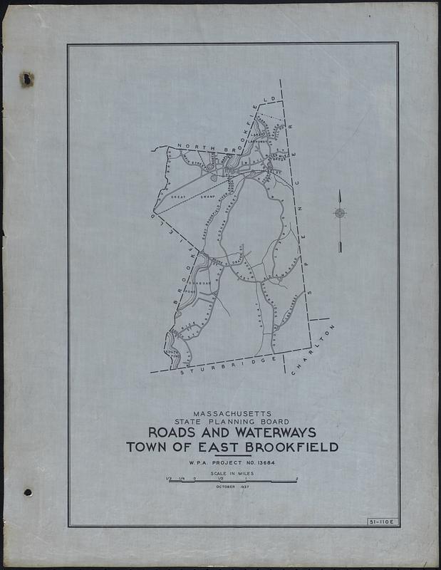 Roads and Waterways Town of East Brookfield Digital Commonwealth