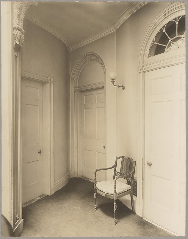 The Daniel P. Parker House, 3rd floor hall (now the Women's City Club), 40 Beacon Street, Boston