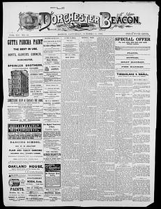 The Dorchester Beacon, October 31, 1885
