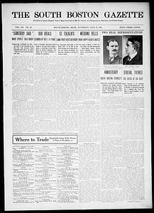 South Boston Gazette, June 21, 1913