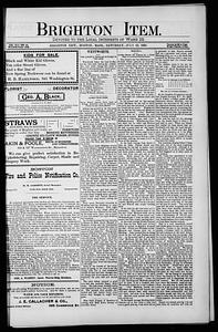 The Brighton Item, July 22, 1893