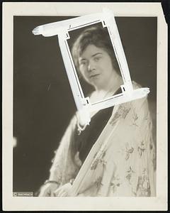 Most recent photograph of Mrs. Malcolm Nichols (Carrie M. Williams) Bride of the Mayor