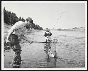 Top Salmon River is the storied Miramichi in New Brunswick, Canada, where fishermen find a plentiful supply of Atlantic salmon