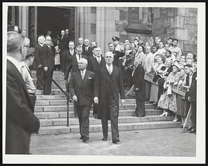 Maurice J. Tobin Death and Funeral.