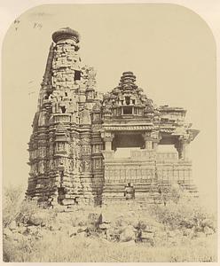 General view of the Javari Temple, Khajuraho