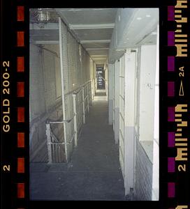 Cell block hallway, Salem Jail