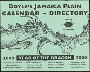 Doyle's Jamaica Plain calendar-directory 2000