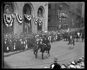 Unidentified military parade, Boston
