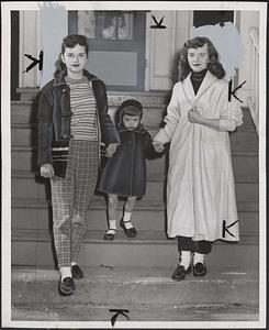 Donna Marie Noe in her new home, 6 Copeland Terrace, Malden