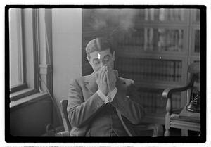 Leo Schwartz, legal advisor to Police Commissioner E.C. Hultman at headquarters