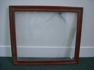 Narrow rectangular frame