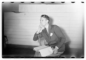 Mr. Ed. P. Goodnow dramatic director, Harvard Univ.