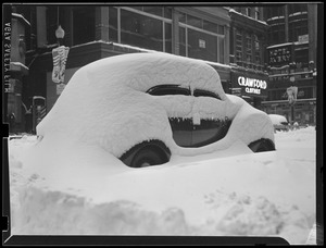 Snow covered autos