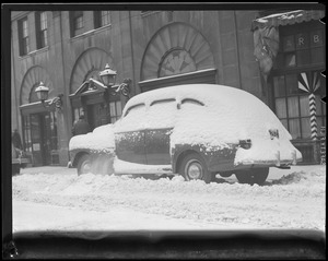 Snow covered autos