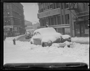 Snow covered autos