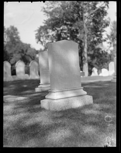 Tombstones, 5-10 Oliver Wendell Holmes