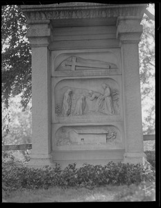 Tombstone, 4-12, Jonathan Mann, March 1, 1821 - January 7, 1892