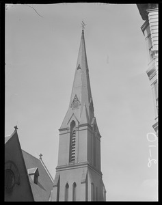 Steeple of the Clarendon St. Baptist Church