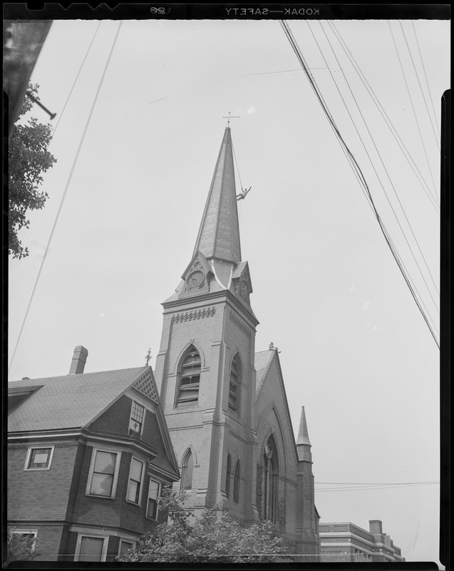 Church steeplejack