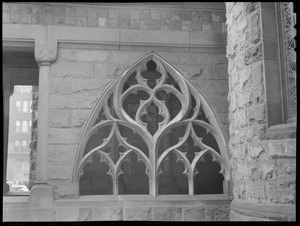 Tracery taken from St. Botolph's Church in Boston, England on Trinity Church