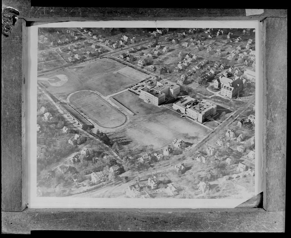 Aerial of unidentified campus