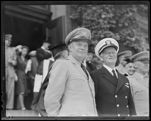 Heroes of WWII honored at Harvard commencement, including Eisenhower and Nimitz